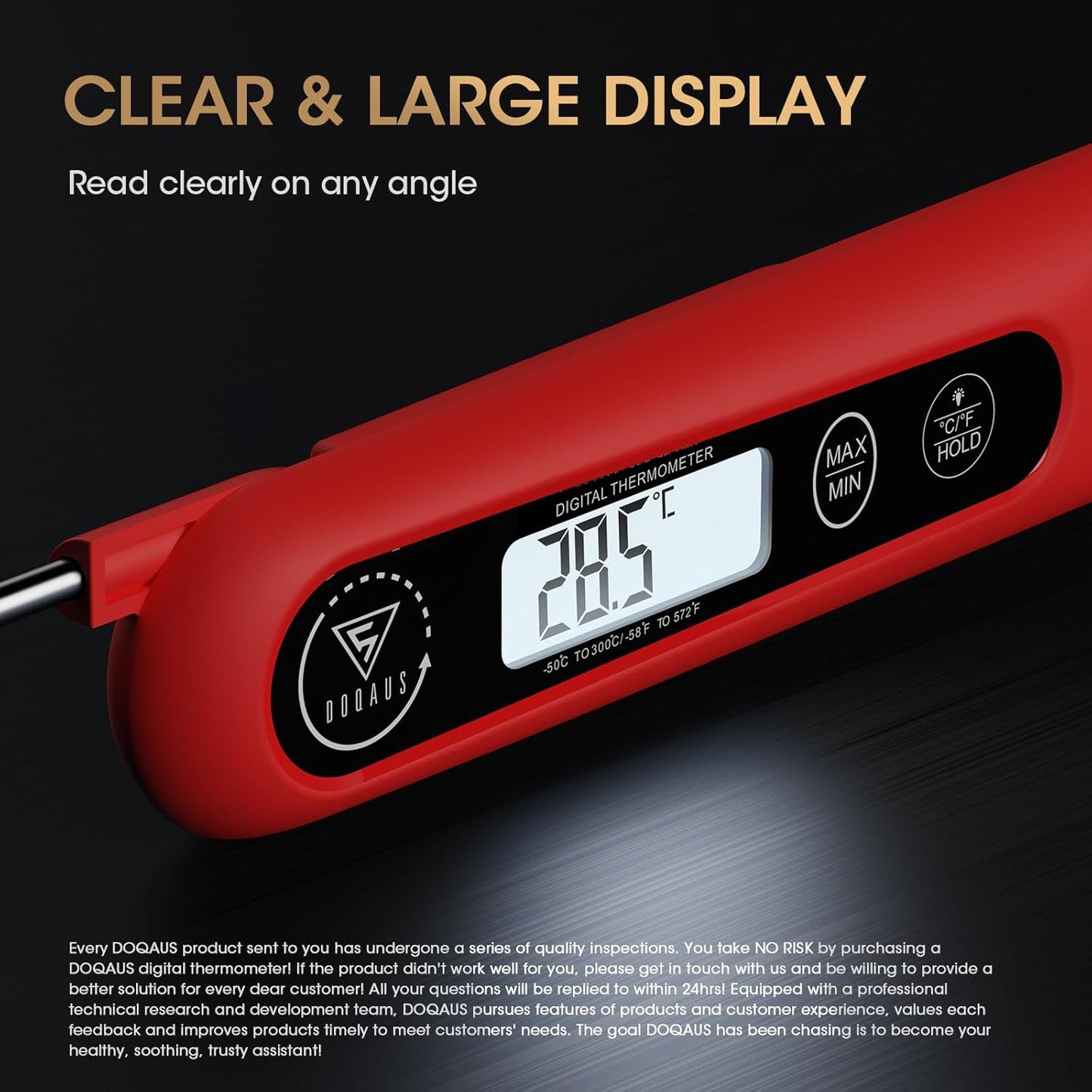 Digitale Vleesthermometer met Probe voor BBQ en Koken