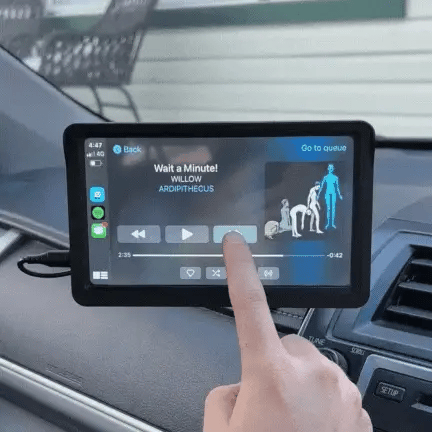 Draadloze Auto Navigatie met Touchscreen Display