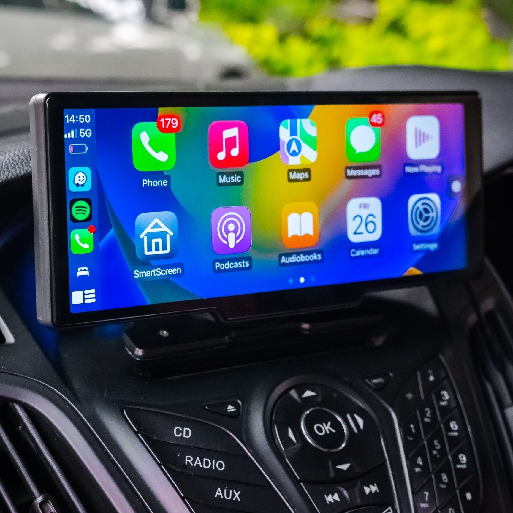 Draadloze Auto Navigatie met Touchscreen Display