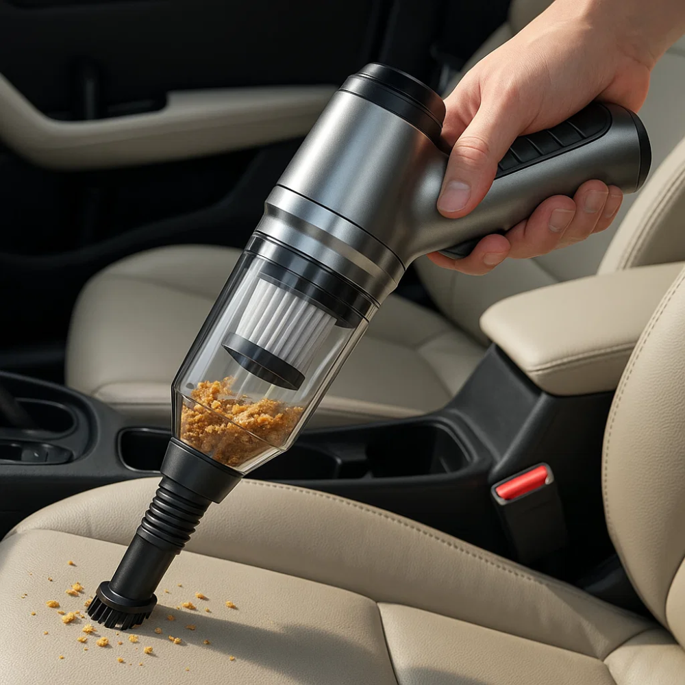 Draadloze Auto Stofzuiger Draagbaar Zuigvermogen