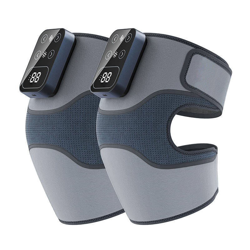 Draadloze Knie Massager Met Warmte en Vibratie