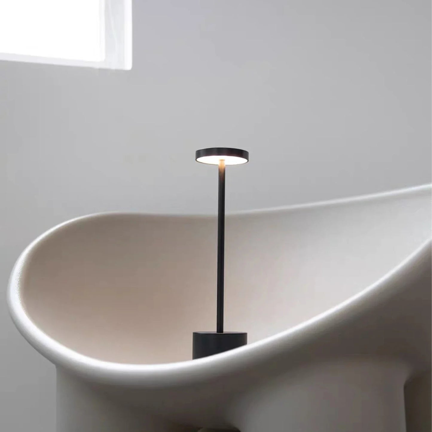 Draadloze LED Bureau Lamp met Touch Sensor en 3 Kleurtinten