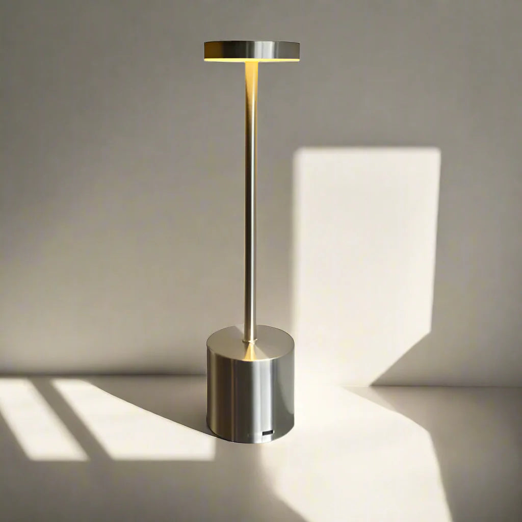 Draadloze LED Bureau Lamp met Touch Sensor en 3 Kleurtinten