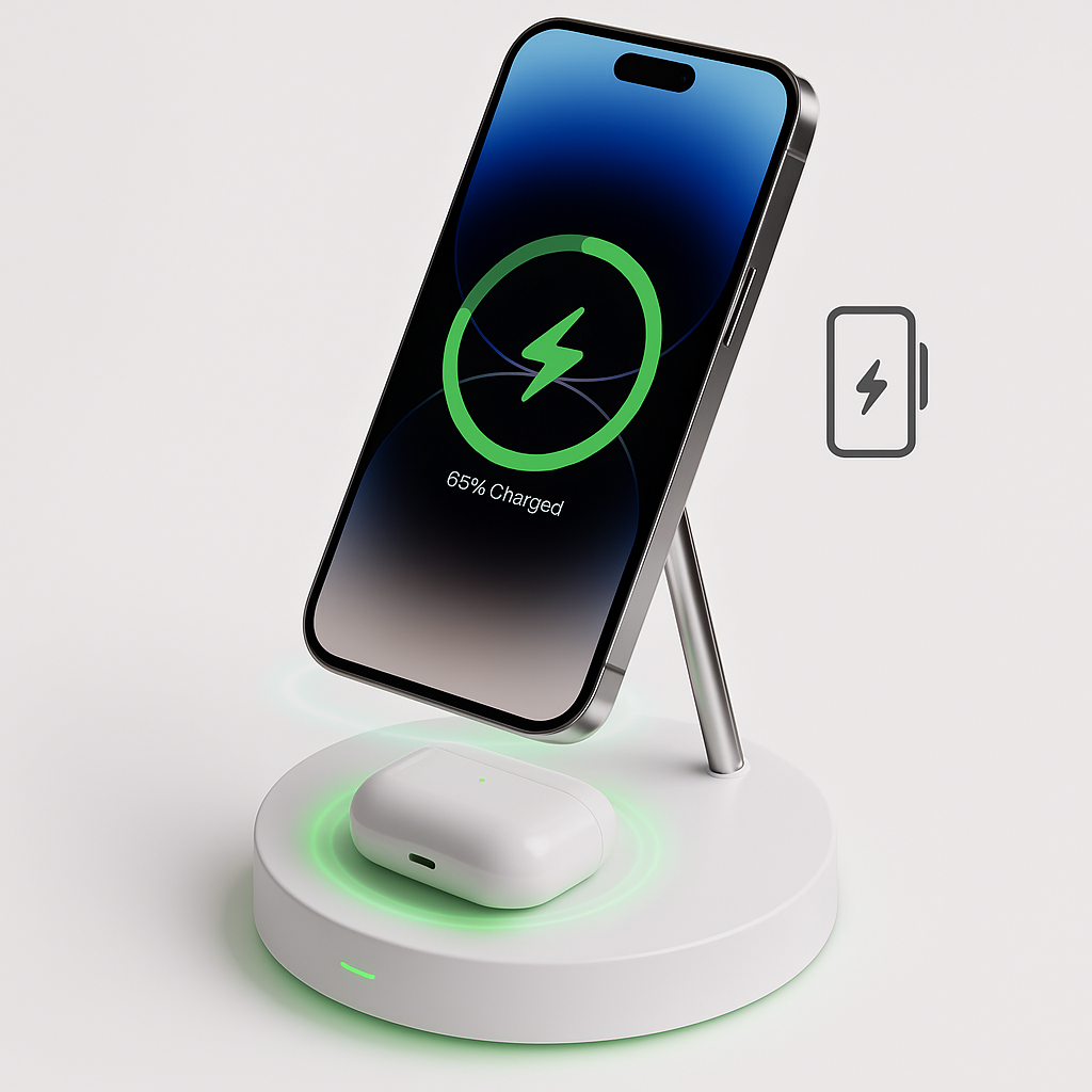 Draadloze MagSafe Telefoonoplader Stand