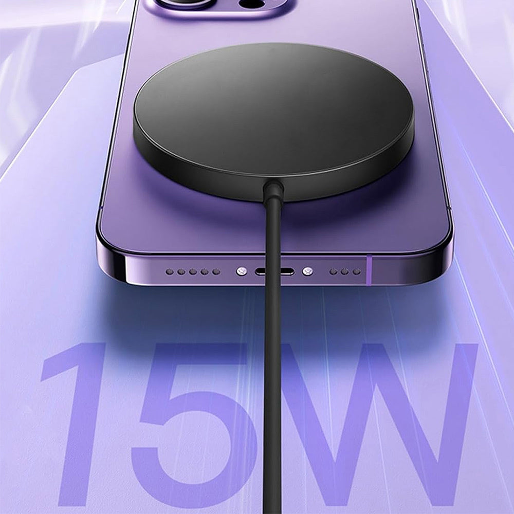 Draadloze Magnetische Telefoonoplader met USB Kabel