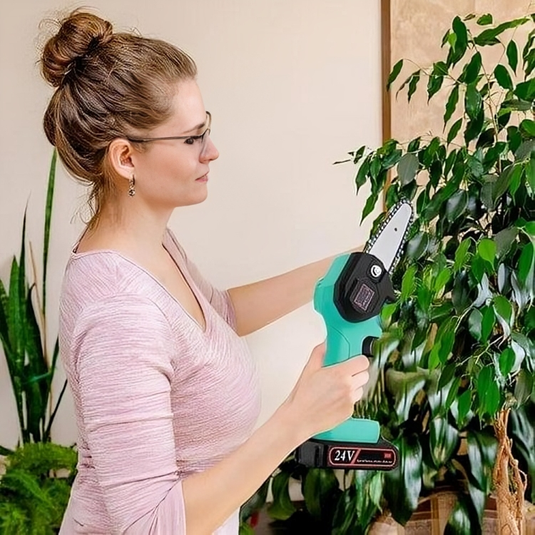 Draadloze Mini Kettingzaag Tuinonderhoud