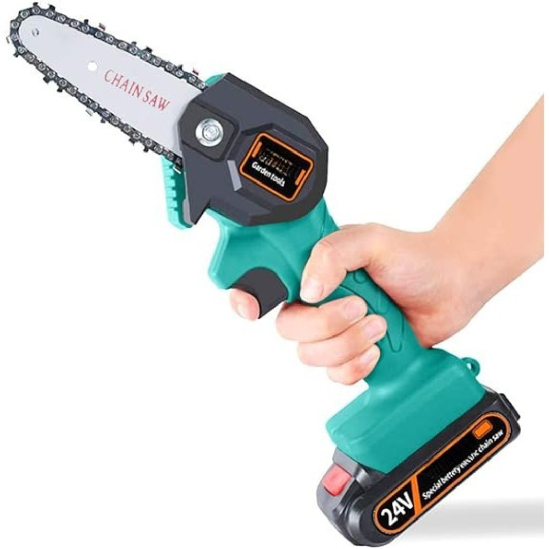Draadloze Mini Kettingzaag Tuinonderhoud