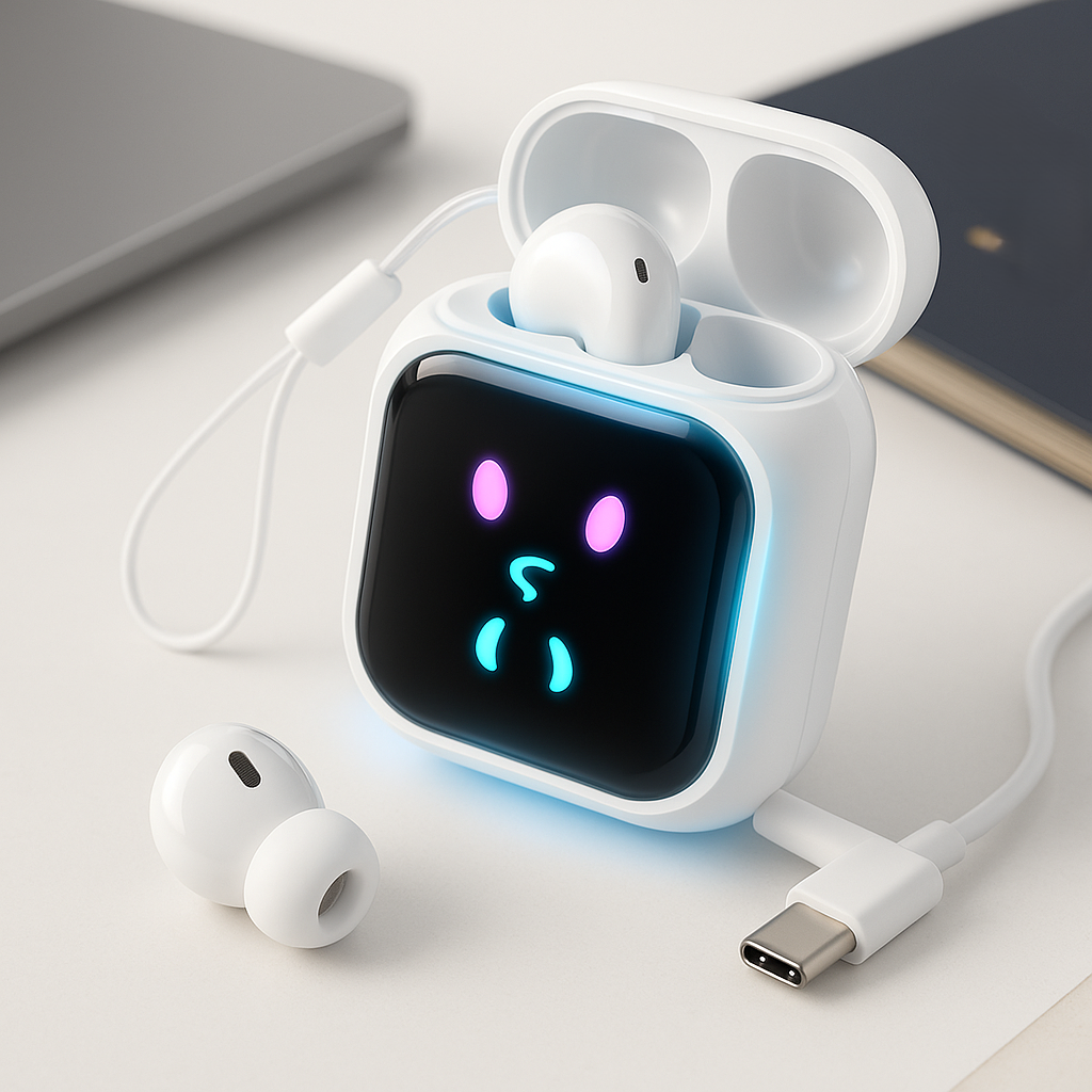 Draadloze Oordopjes Bluetooth Geluidsonderdrukking AI Vertaling