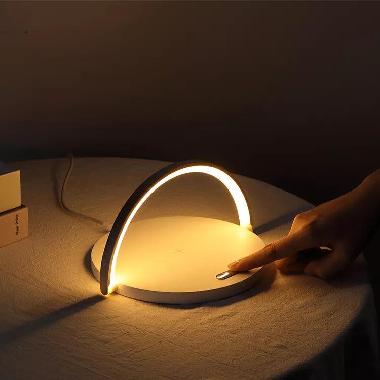 Draadloze Oplaadlamp LED Verlichting en Oplaadstation