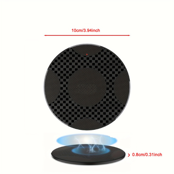 Draadloze Oplader Snelle Oplaadpad Circulair