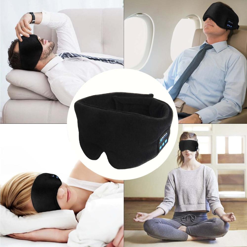 Draadloze Slaapkoptelefoon Oogmasker