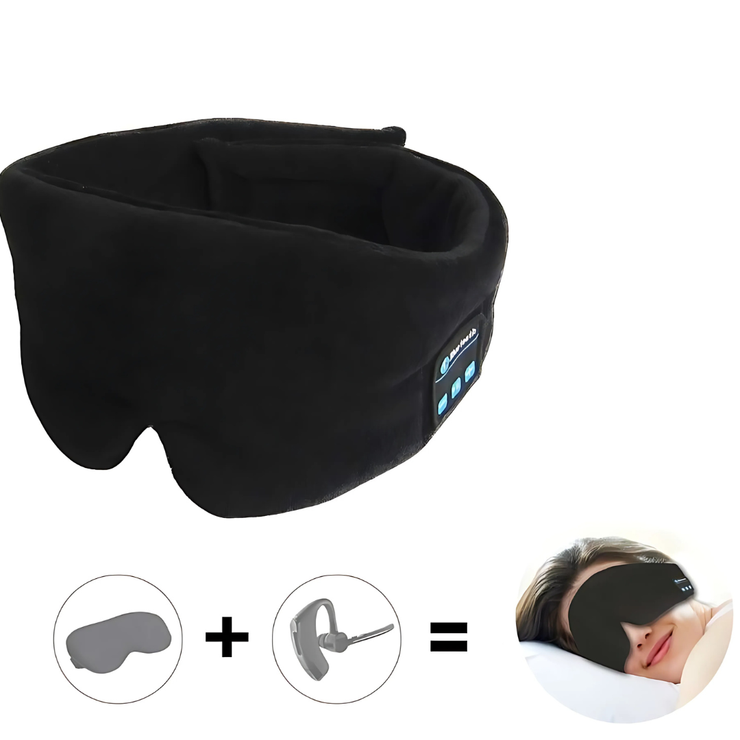 Draadloze Slaapkoptelefoon Oogmasker