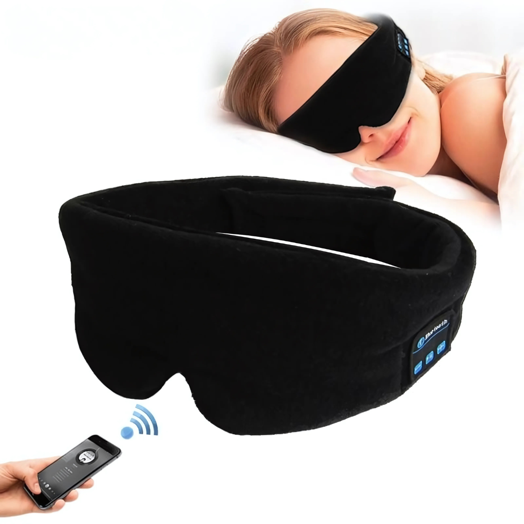 Draadloze Slaapkoptelefoon Oogmasker