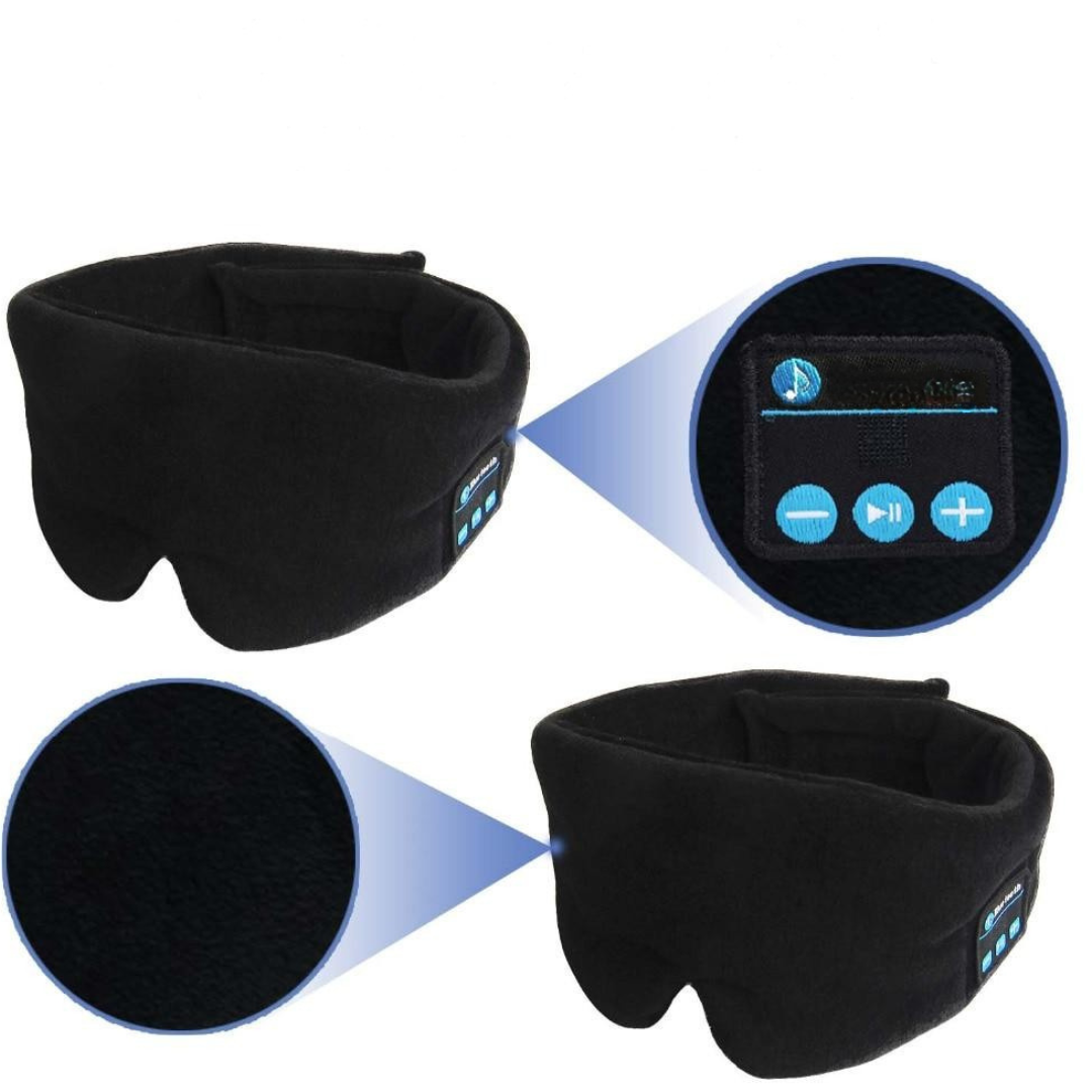 Draadloze Slaapkoptelefoon Oogmasker