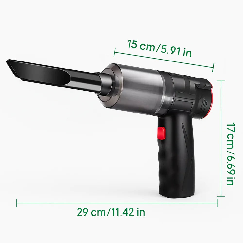 Draadloze Stofzuiger Handheld 95000Pa Zuigkracht Lichtgewicht