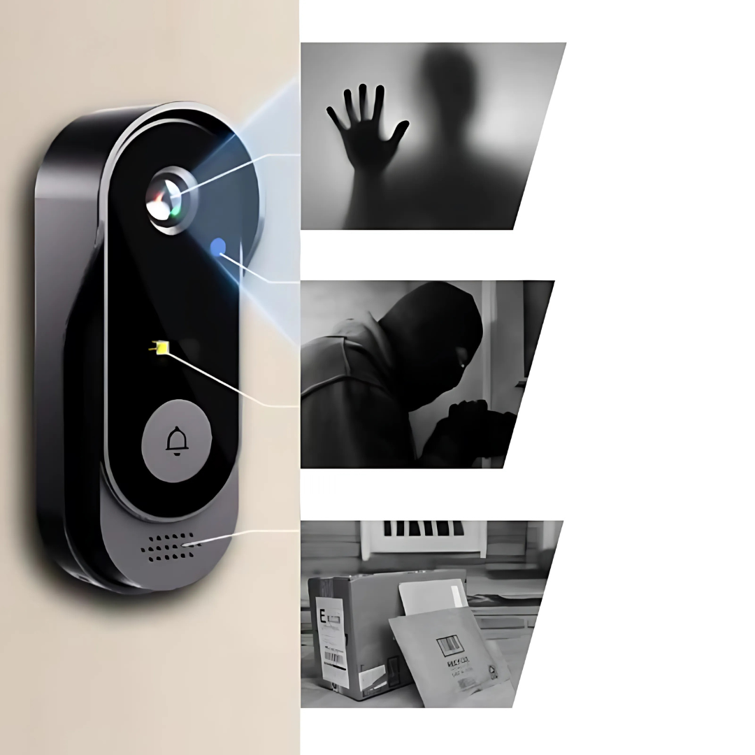 Draadloze Video Deurbel met Twee-Weg Audio Functie