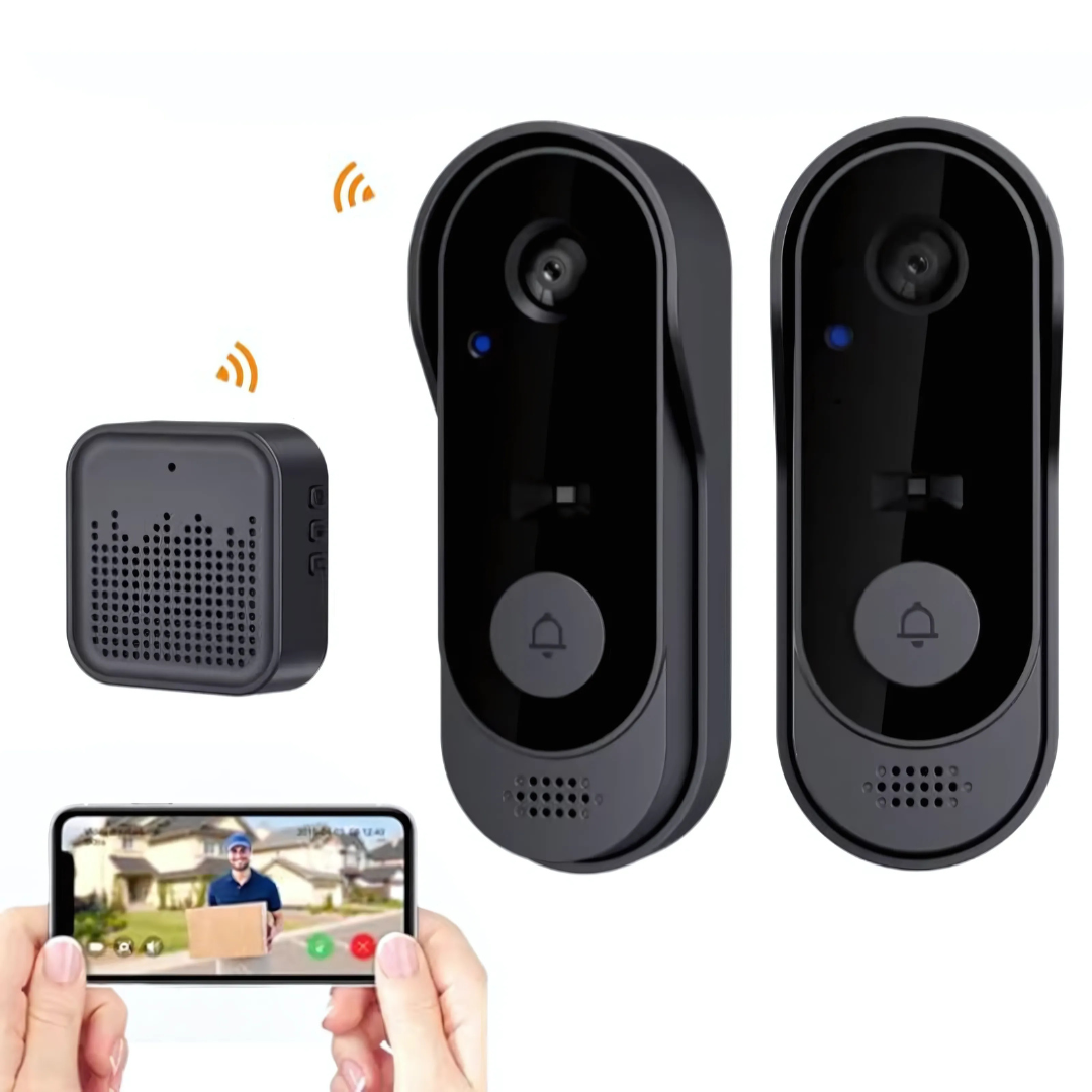 Draadloze Video Deurbel met Twee-Weg Audio Functie
