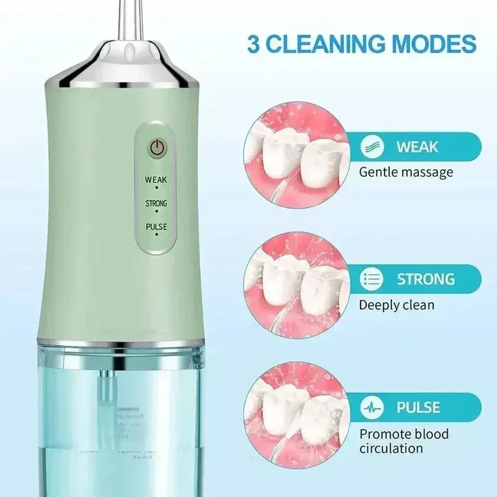 Draadloze Waterflosser Oplaadbaar Tandheelkundig