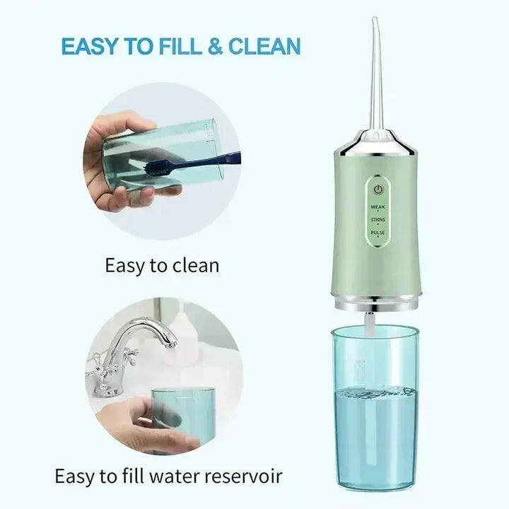 Draadloze Waterflosser Oplaadbaar Tandheelkundig