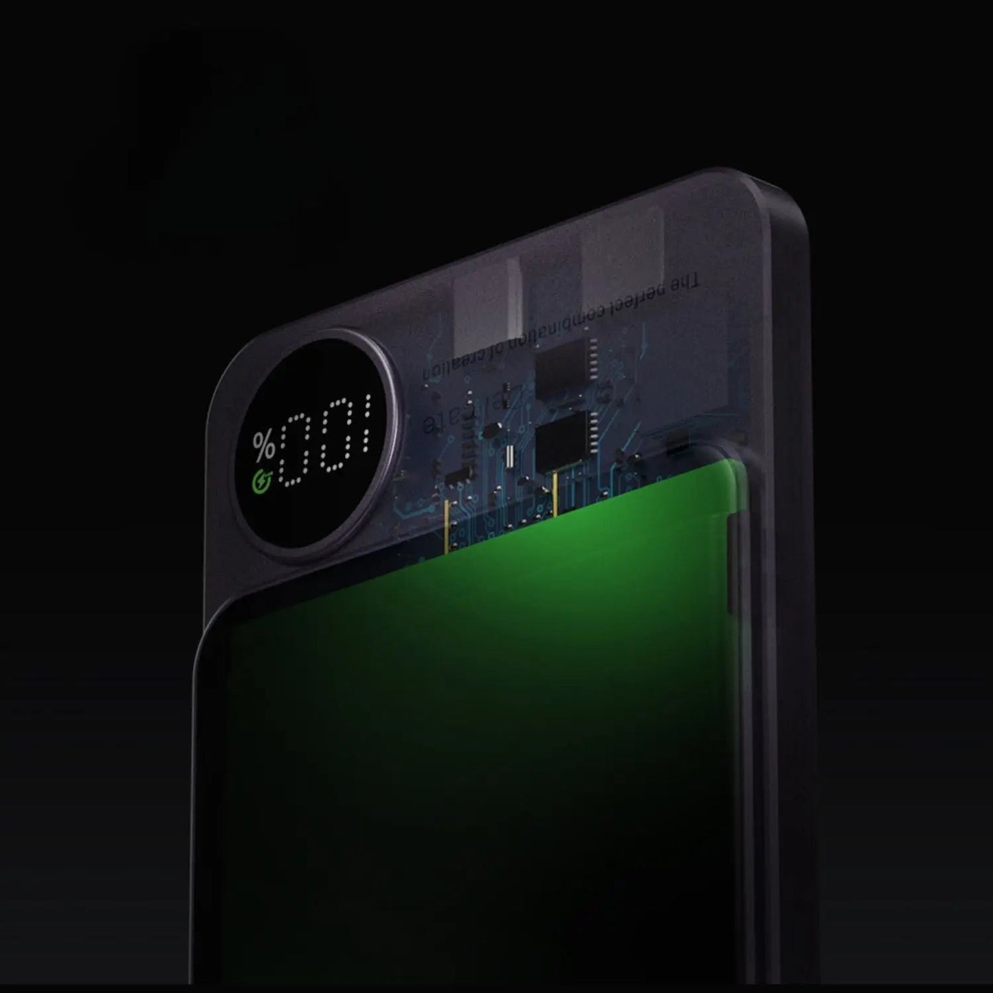 Draadloze magnetische snellader powerbank hoogcapaciteit back-up batterij