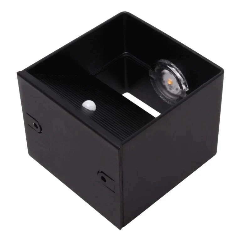 Draadloze wandlamp LED vierkant