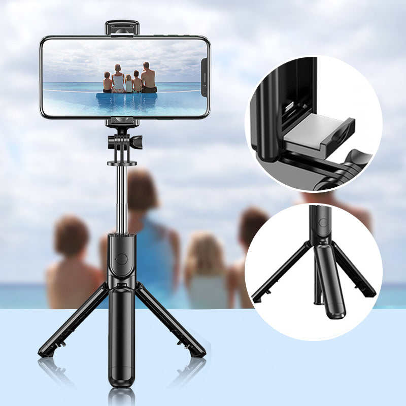 Draagbare Bluetooth Selfie-Stick Statief