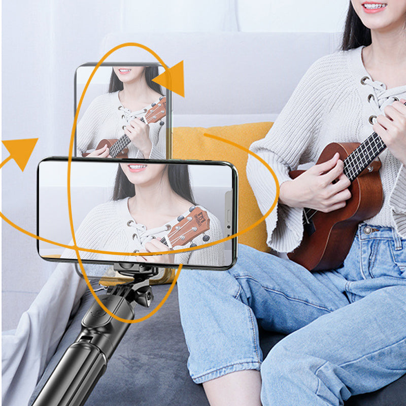 Draagbare Bluetooth Selfie-Stick Statief