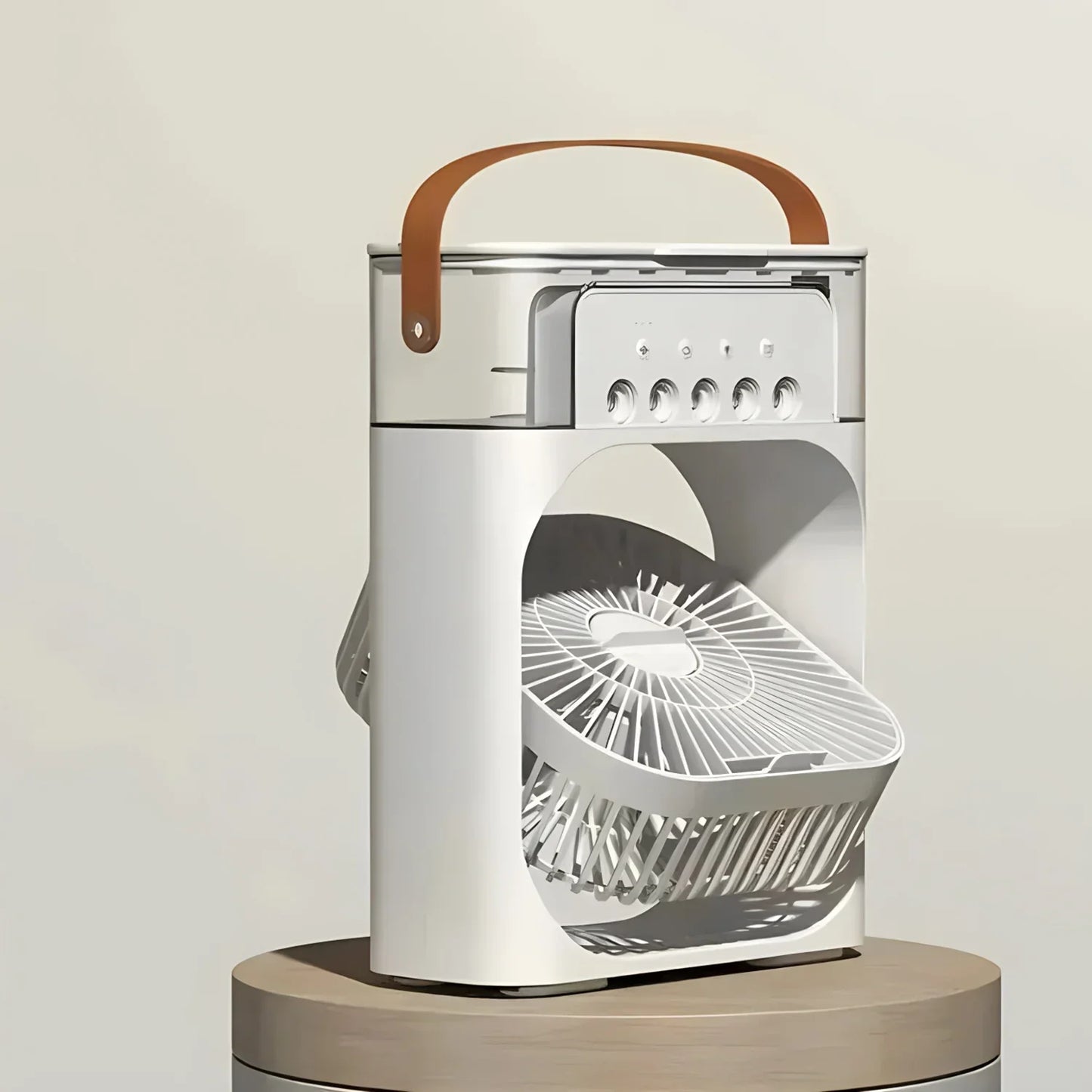 Draagbare Luchtkoeler Ventilator met LED Licht