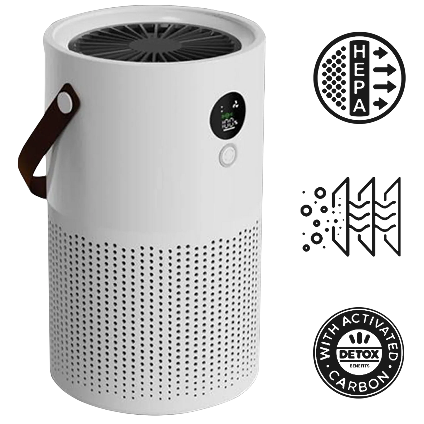 Draagbare Luchtreiniger HEPA Filter