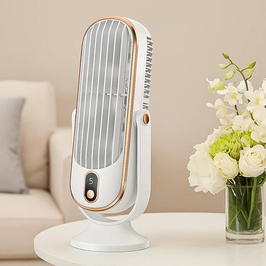 Draagbare USB Bureauventilator met Draaikop