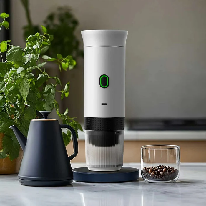 Draagbare koffiezetter 3-in-1