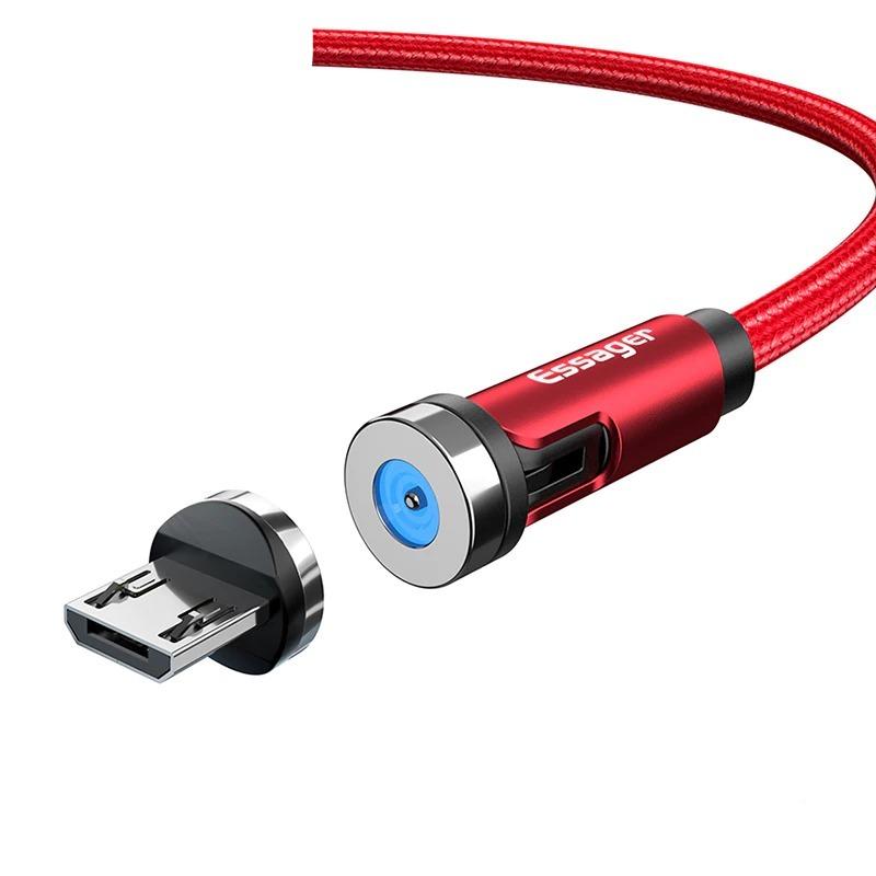 Draaibaar Magnetisch Snelladen Kabel Oplader