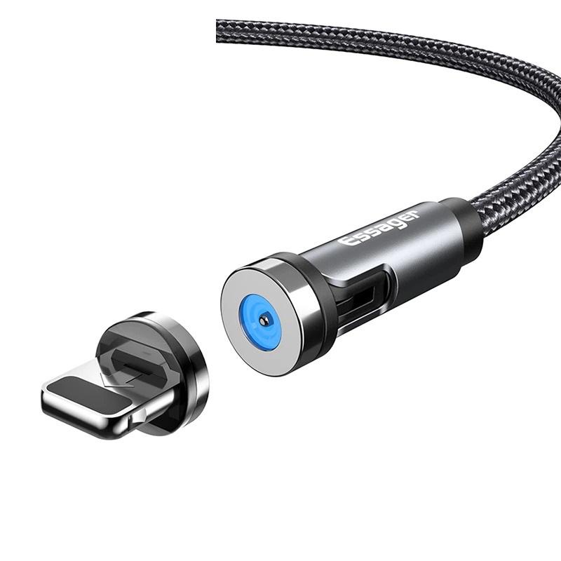 Draaibaar Magnetisch Snelladen Kabel Oplader