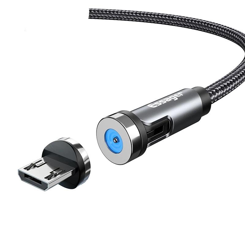 Draaibaar Magnetisch Snelladen Kabel Oplader