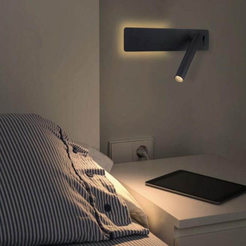Draaibare LED Leeslamp voor het Bed