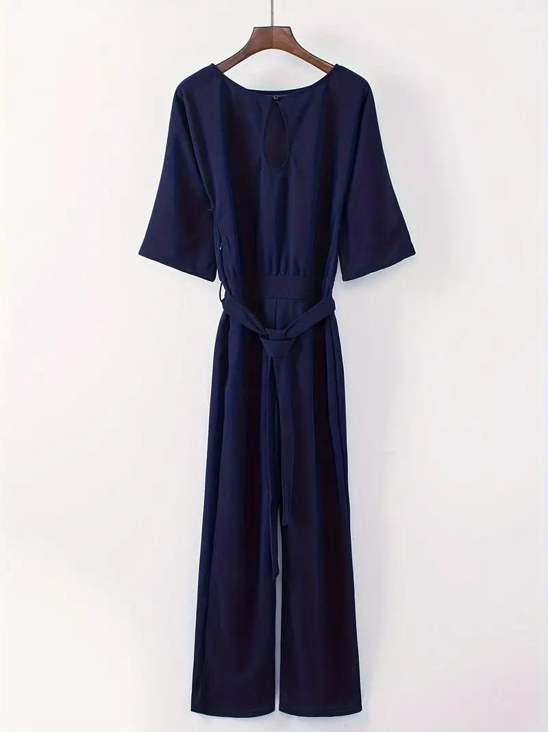 Jumpsuit Dames – Elegante jumpsuit met hoge taille en comfortabele stof
