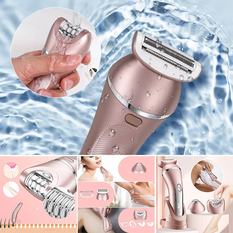 Elektrisch Scheerapparaat Waterdicht voor Vrouwen 3-in-1