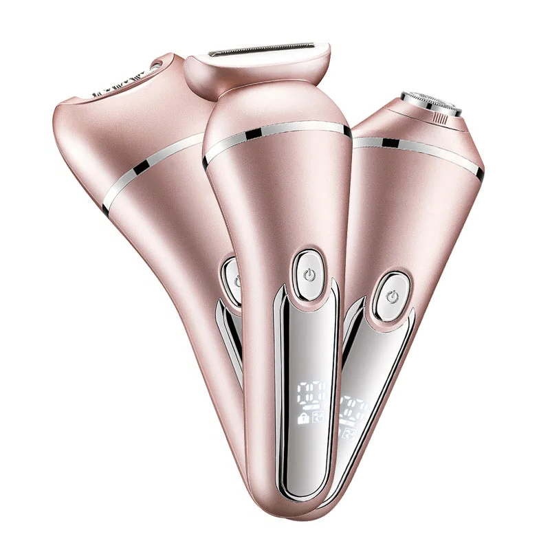 Elektrisch Scheerapparaat Waterdicht voor Vrouwen 3-in-1