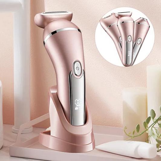 Elektrisch Scheerapparaat Waterdicht voor Vrouwen 3-in-1