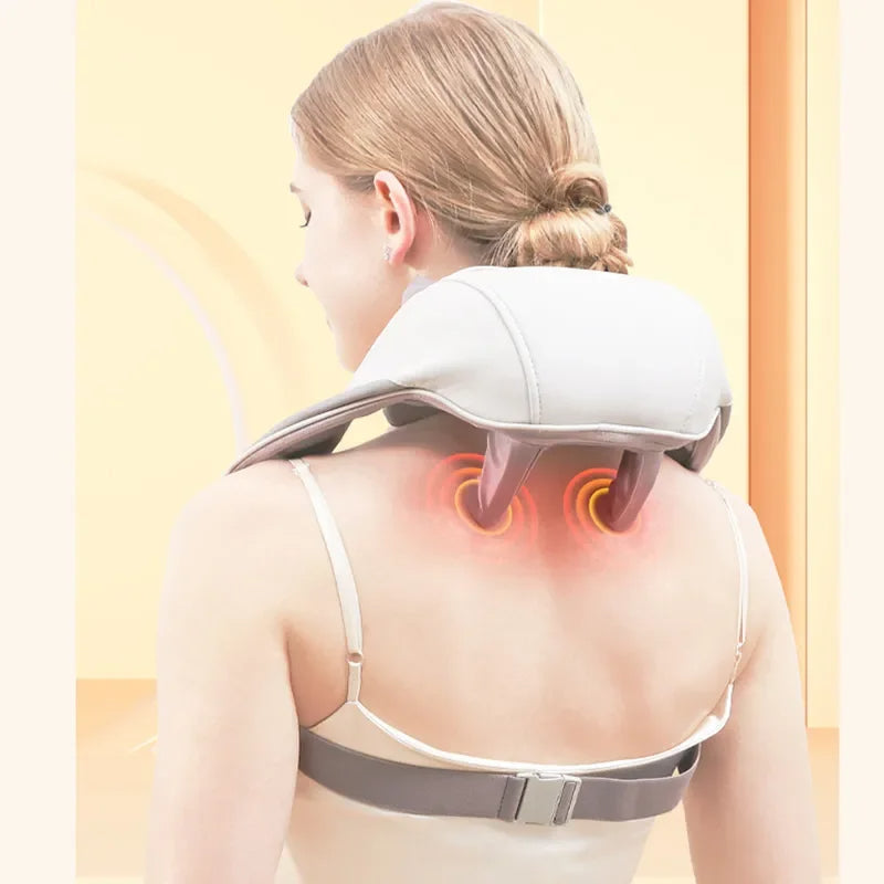 Elektrische Nek- en Rugmassager Massageoplossing