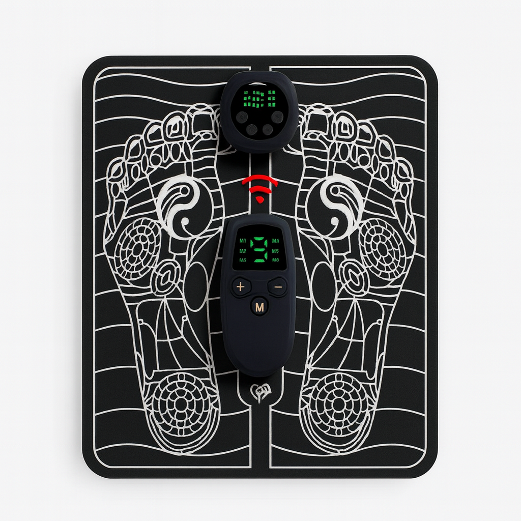 Elektrische Voetmassage Pad Circulatie Verlichting