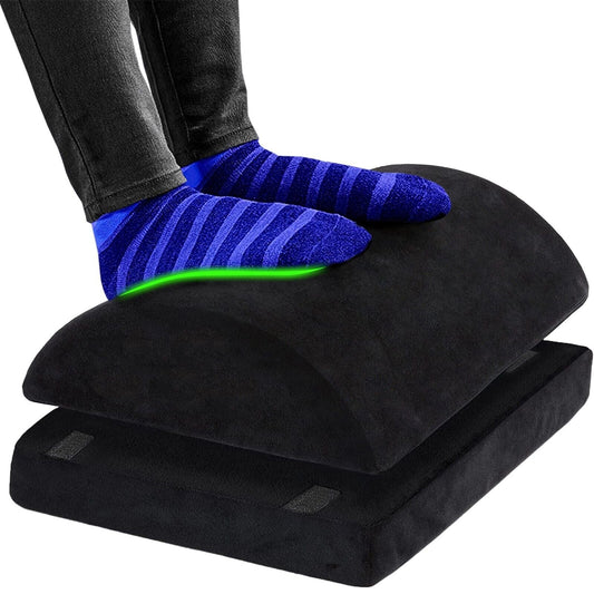 Ergonomische Voetsteun Gebogen Onder Desk Thuiswerkplek