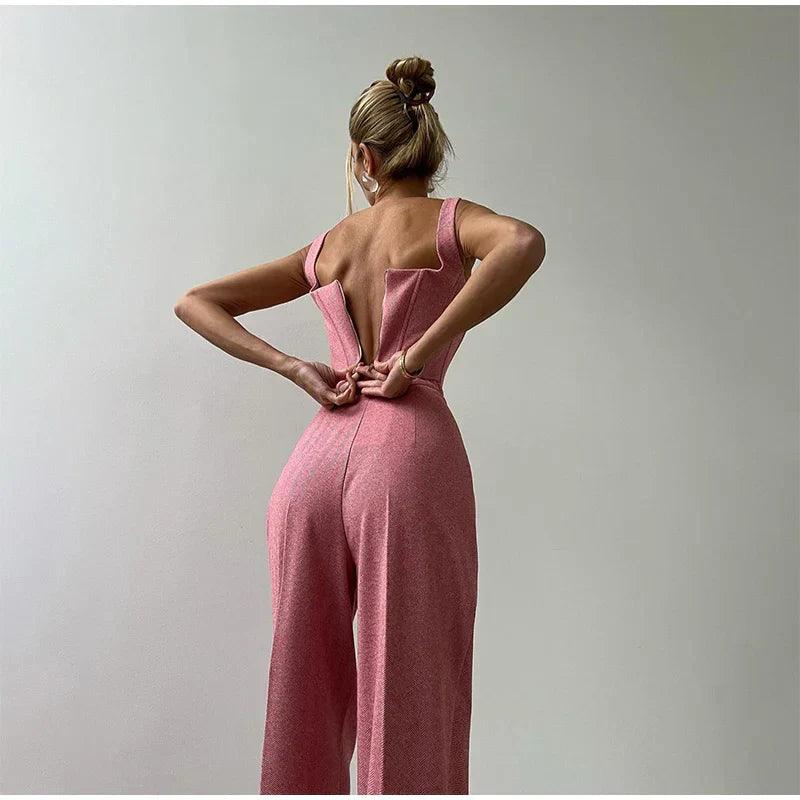 Hosenanzug Dames – Elegante Maatwerk Pasvorm & Luxueuze Stof voor Werk en Feest