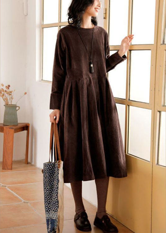 Dames jurk lange mouwen – Elegante jurk voor feest en casual stijl