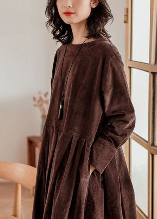 Dames jurk lange mouwen – Elegante jurk voor feest en casual stijl