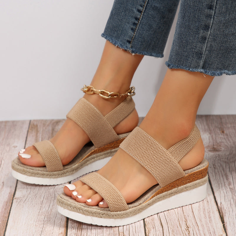 Comfortabele Orthopedische Sandalen voor Vrouwen – Sleehak Sandalen met Steun