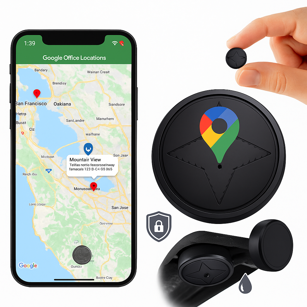 GPS Tracker Magnetisch Echt-Tijd Apparaat