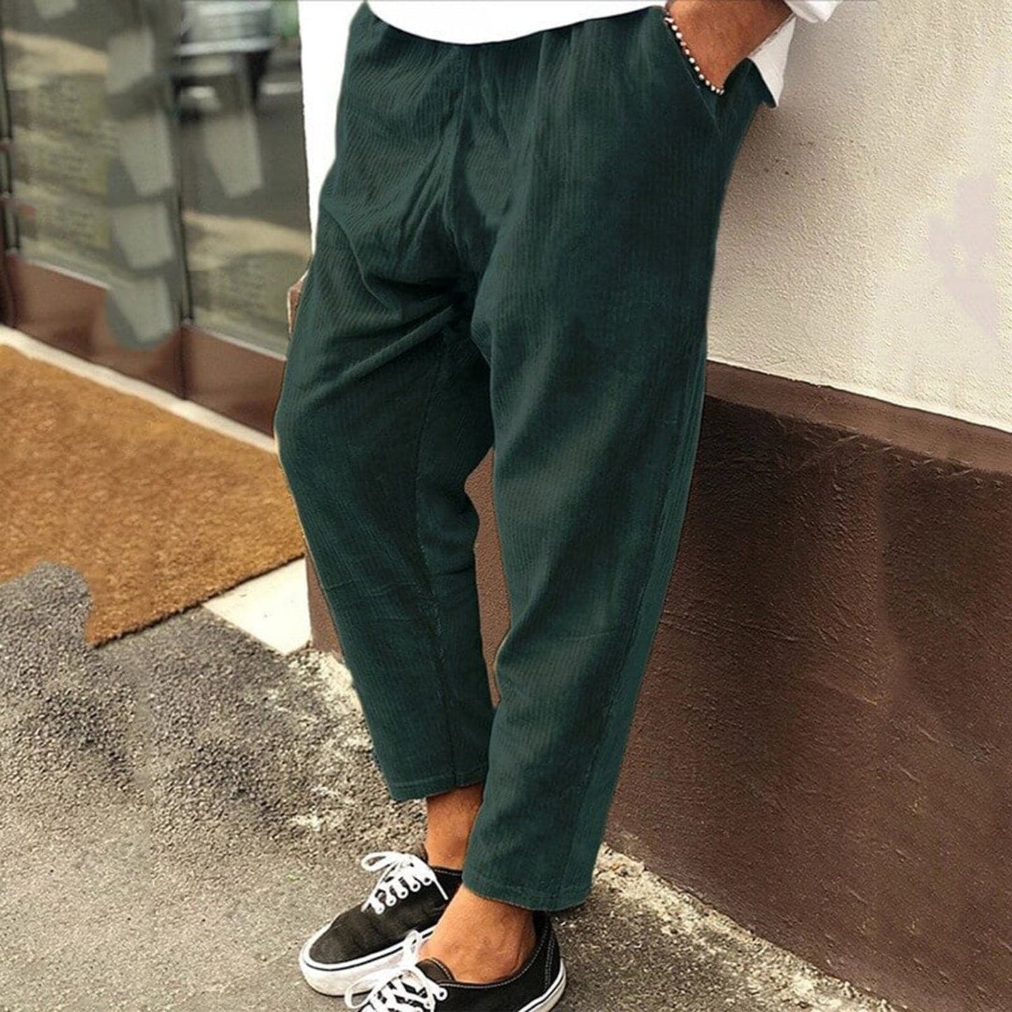 Chino-broek heren – Stijlvolle chino met comfortabele pasvorm en katoen