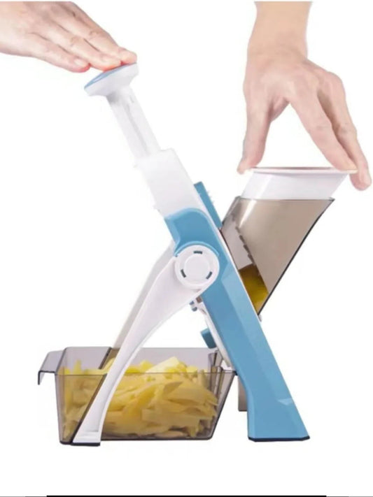 Groentesnijder 5-in-1 met Verzamelbak