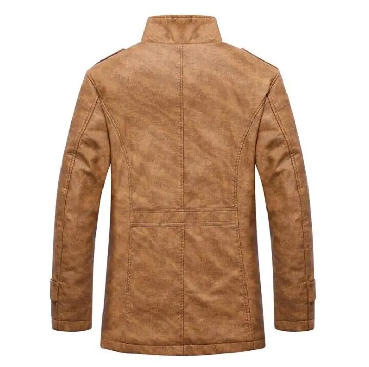 Stijlvolle Herenjas met Knopen – Elegante Jas voor Formele en Casual Gelegenheden